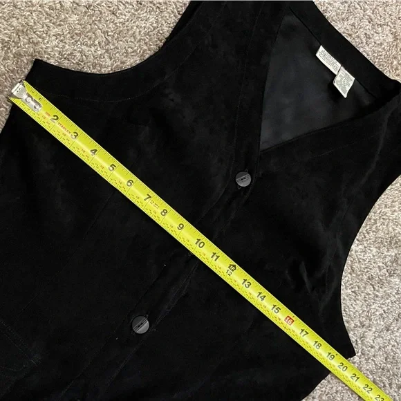 St. John’s Bay Black Sleeveless Button-Front Maternity Maxi Dress | Vintage - Picture 8 of 9